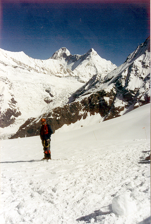 A Trekker in Glacier